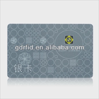 13.56MHz rfid printed card