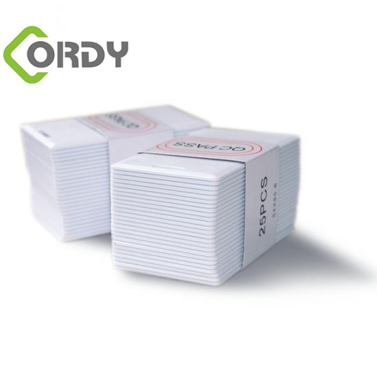 RFID blank clamshell card