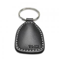 waterproof leather rfid key tag