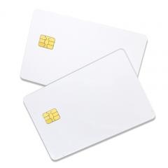 Custom size rfid contact card