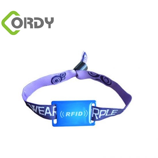 rfid woven wristband