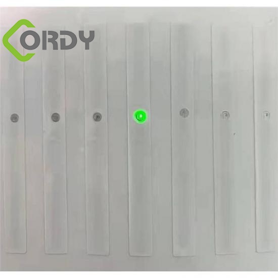 Luminous rfid label