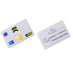 Customized printed card