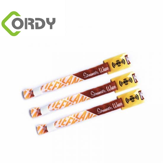 RFID Woven wristband bulk buy