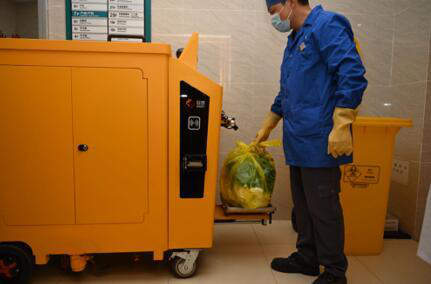 RFID technology helps hospitals build a safe barrier for medical waste